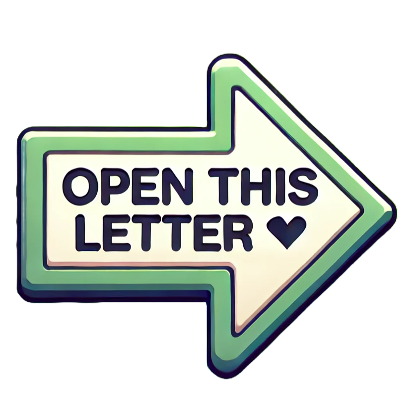 Open this letter arrow
